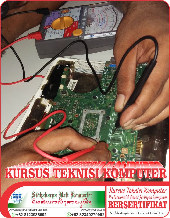 Kursus Teknisi Komputer Professiona dan Dasar Jaringan Komputer Bali