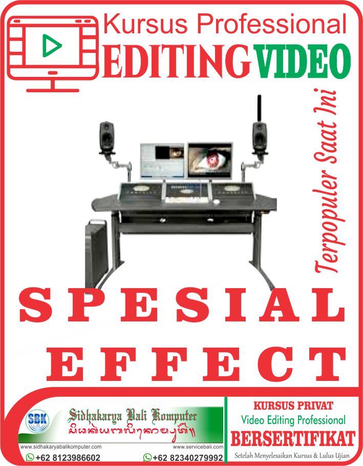 Kursus Video Editing Sidhakarya Bali Komputer